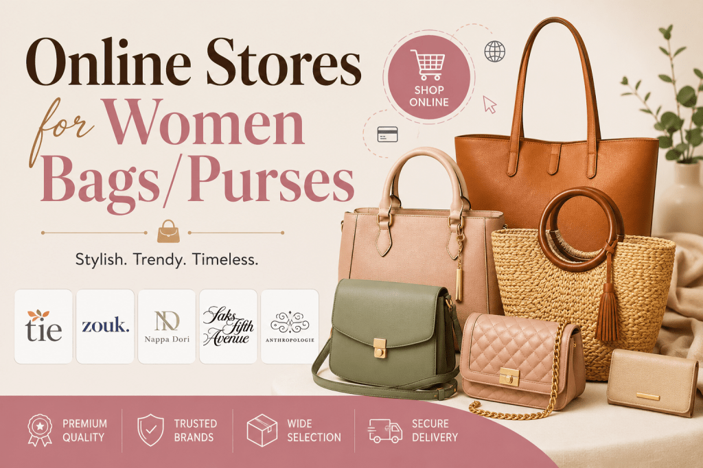 5 Best Stores for Fashion Bags Every Woman Should Know